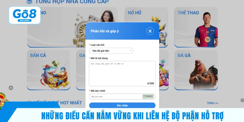 Những điều cần nắm vững khi liên hệ bộ phận hỗ trợ
